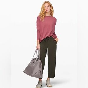 lululemon athletica Pink Long Sleeve Top